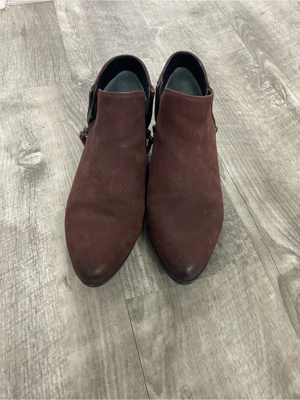 Franco Sarto Men's Dark Brown Suede Chukka Boots
